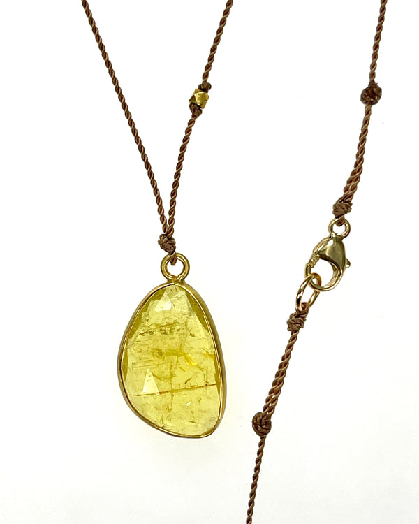 Margaret Solow Green Tourmaline Necklace