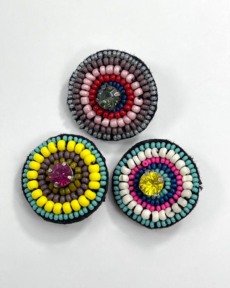 My Bob Embroidered Brooches