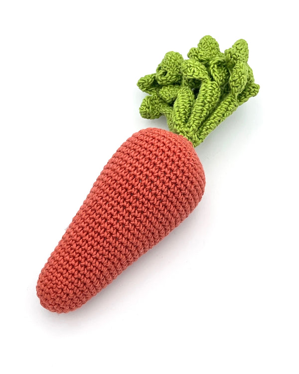 Crocheted Veggie Rattles