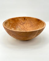 Spalted Ambrosia Maple Round Wooden Bowls