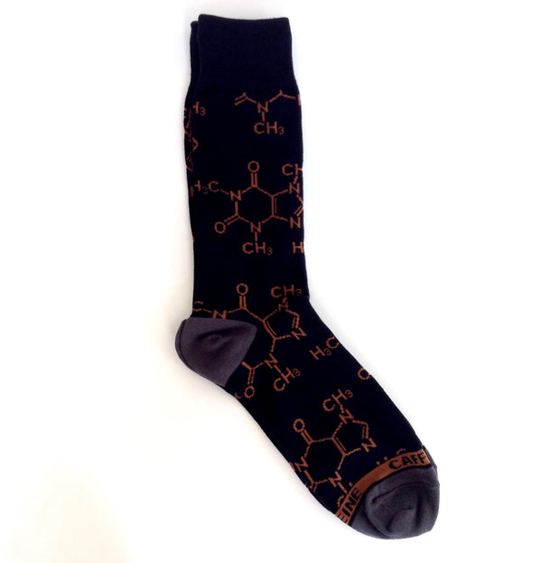 Men's "Caffeine -The Molecule" Socks