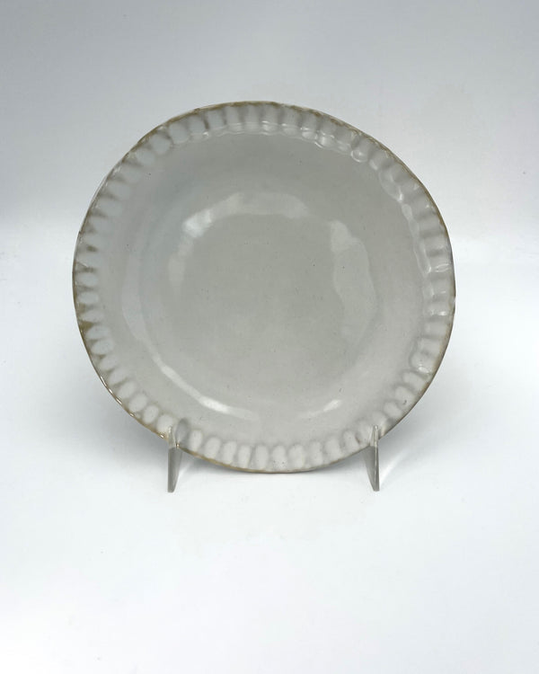 Dessert Plate II w/Thumbprint Edge