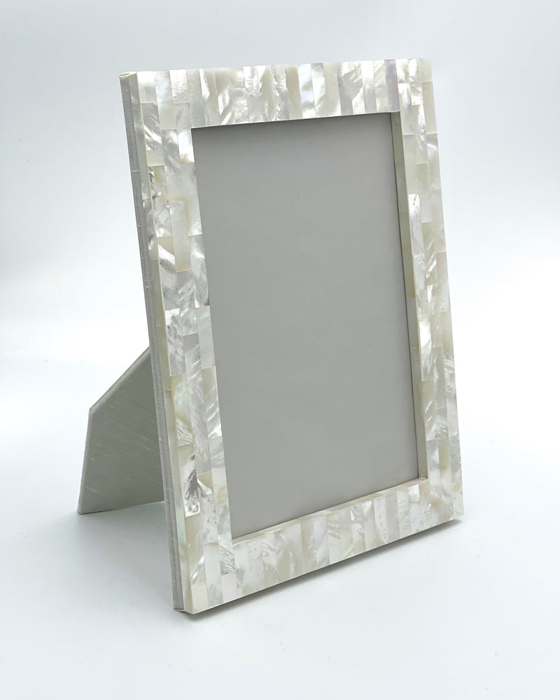 Mother-of-Pearl Wood Frame
