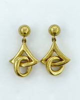 Triangle & Ring Drop Earrings